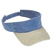 Otto Caps - Washed Pigment Dyed Cotton Twill Sun Visors
