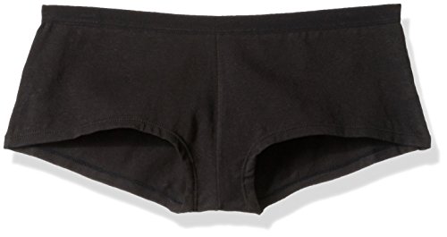 Hot Leathers Spank Me Ladies Boy Shorts (Black, X-Large)