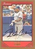 Robinson Cano, New York Yankees, 2007 Bowman Autographed Card