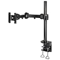 Hama Fullmotion Monitorarm (VESA 100x100, 2 Arme) schwarz