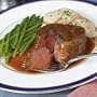 Filet Mignon with Red Wine Sauce