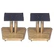 Speaker Stands Set of 2 (Black) (8"H x 11"W x 10"D)