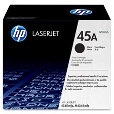 HP - Q5945A (HP 45A) Toner Cartridge, 18,000 Page-Yield, Black - HEWQ5945A