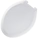 Mayfair 120SLOWC 000 Slow-Close Plastic Toilet Seat with Lift-Off Hinges, STA-TITE Seat Fastening System and DuraGuard Antimicrobial, Elongated, White