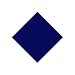 Navy Blue Solid Color Bandana (22