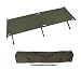 Sports : US ARMY FELDBETT Aluminium oliv G&auml;stebett + Tasche *NEU