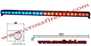 KR24 LED Emergency traffic warning light bar.