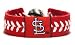 St. Louis Cardinals Team Color Baseball Bracelet