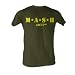M*A*S*H MASH Logo Classic Army TV show Adult Army Green T-shirt, Large