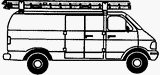 600LB WHITE VAN RACK (Werner VR101-W)