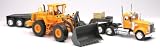 New Ray Die Cast Truck Replica Kenworth W900 with Bulldozer, 1:32 Scale, Model# SS 11295 31zstfiLfbL. SL160 New Ray Die Cast Truck Replica Kenworth W900 with Bulldozer, 1:32 Scale, Model# SS 11295
