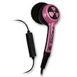 Earpollution Plugz with Mic By Ifrogz Pink