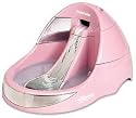 Petmate 24852 Deluxe Fresh Flow Pet Fountain, Bubblegum Stainless