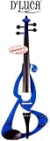 D'LUCA ELECTRIC BLUE VIOLIN FULL SIZE