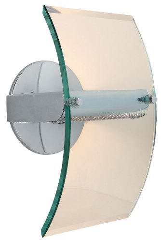 airplane light fixtures-Access Lighting 50511-CH/8CL Phoebe Wall Fixture, Chrome Finish with Clear Glass Images