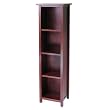 Milan Storage Shelf or Bookcase 5-Tier, Tall By Winsome Furniture