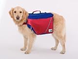 Doggles DOBPSTLG-13 Backpack Large Red/Blue