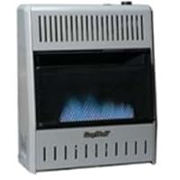 Kozy World KWN323 30,000-BTU Vent-Free Natural-Gas Infrared Wall Heater with Thermostat