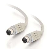 Cables To Go 02316 8-pin Mini-Din Male/Male Serial Cable, Charcoal (6 Feet/ 1.82 Meters)