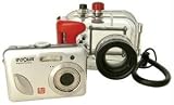 Intova IC600 6.0 MP Digital Camera with Waterproof Housing -180FT, Waterproof to 180 feet, 54 meters,Double O-Ring design,Full function button control,2.4 inch LCD , 3x opticalzoom, 4x digita zoom