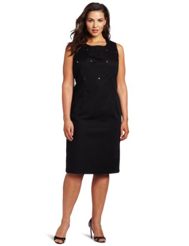 Calvin Klein Women's Plus-size Studded Sheath Dress