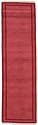 3x9 Red Hand Knotted Wool Tibet Runner Rug
