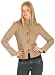 Apparel : Classic Woman Military Style Jacket w/ Stand-Up Collar