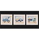 Big Equipment Wall Art - 3 Piece