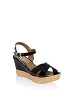 MARIELLA Sandalias de cuña (Negro)