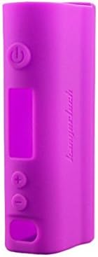 Wilkwish Kangertech Subox Mini 50W Protective Gel Skin Case Silicone Sleeve Cover Fits Subox Mini 50W Kit (Purple)