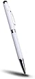 Acase Capacitive Stylus Pen Combo (Twist Style) for Apple iPad, Samsung Galaxy, Blackberry Playbook (White)