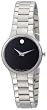 Movado Women's 0606383 Serio Stainless-Steel Black Round Dial Watch from Movado
