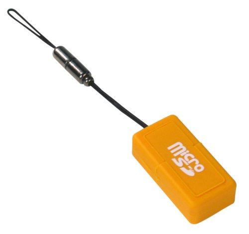 I-O DATA USB接続 microSD/microSDHC専用リーダー・ライター (オレンジ) USB2-SDMC/OR