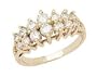 Fourteen-Stone Diamond Ring