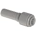 John Guest Acetal Copolymer Tube Fitting, Reducer, Tube OD x Stem OD (Pack of 10)