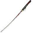 Whetstone Cutlery Flame Sword with Back Knife and Gun Handle Sword