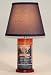 Vintage Dutch Brand Tape Cannister Table Lamp