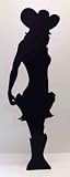Cowgirl (Silhouette) - Silhouette Lifesize Cardboard Cutout / Standee / StandupIMAGE