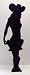 Cowgirl (Silhouette) - Silhouette Lifesize Cardboard Cutout / Standee / Standup_s-1