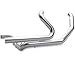 Khrome Werks Chrome Dual Header System for Touring Models 200600