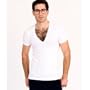 American Apparel Men's Short-Sleeve Deep V-Neck