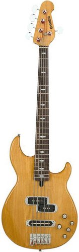 Yamaha BB615 Yellow Natural 5 string Active Electric Bass