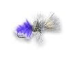 Purple Haze Cripple Dry Fly #16 Fly Fishing Trout Flies