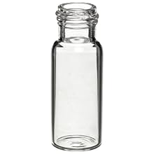 Wheaton W225150 Borosilicate Glass 1.8mL ABC Screw Cap Vial, Clear (Case of 1000)