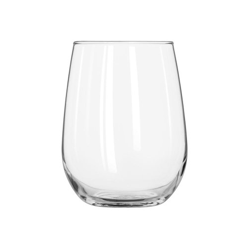 Libbey 17-Ounce Stemless White Wine, Box of 12