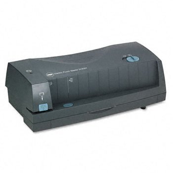 GBC 7704280 - 24-Sheet 3230ST Electric Two- and Three-Hole Adjustable Punch/Stapler, Gray On Sale
