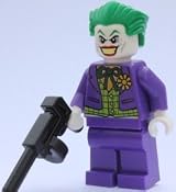 Joker Minifig - with Tommy Gun