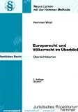 Europa- und Völkerrecht . 93 Übersichtskarteikarten: Öffentliches Recht