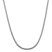 Gorgeous Solid Platinum 950 1mm Round Snake Chain 18 Inch