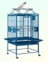 24" X 22" X 68" Wrought Iron Play Top Bird Cage